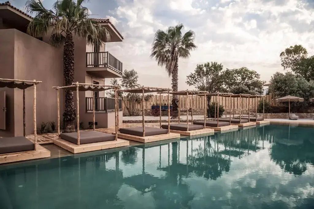Pool vom Doryssa Boutique Hotel