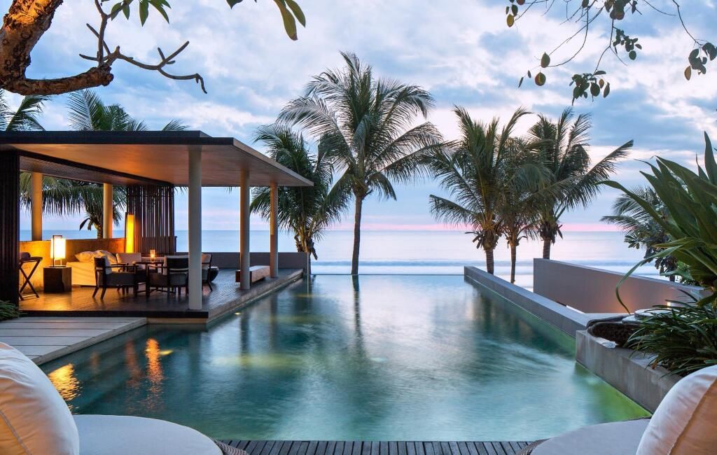 Pool der Villa vom Soori Bali