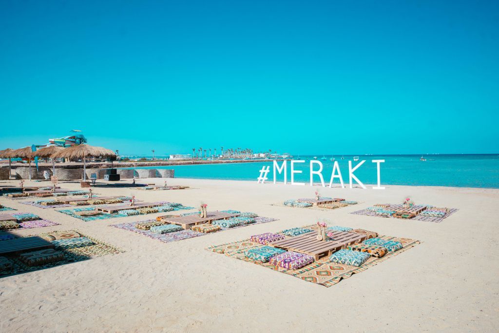 Strand vom Meraki Resort