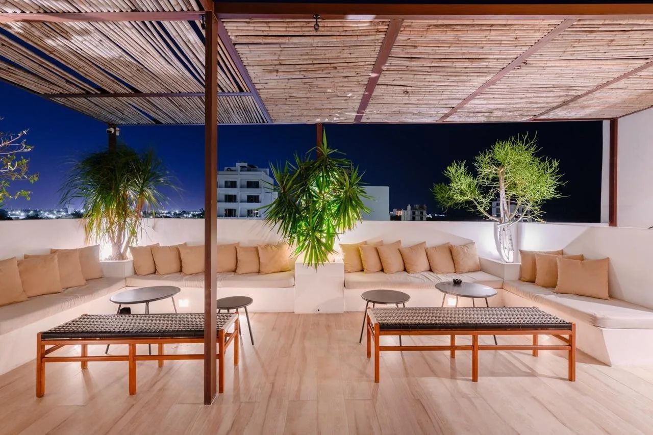 Terrasse Hotel Playa del Carmen, Bild 16 von 19