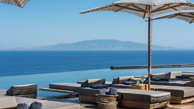 Infinity Pool Boho Style Andronis Arcadia