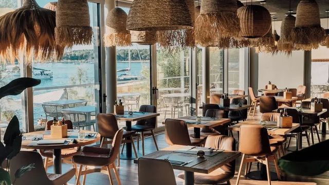 Restaurant im Boho Style Blu Mare Hotel