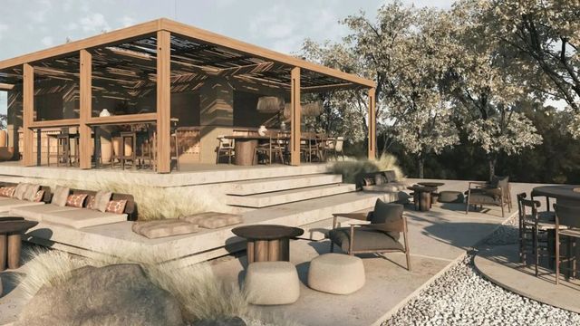 Außenanlage Rocrita Lifestyle Beach