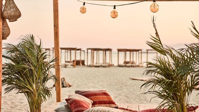 Boho Strand Naxian On The Beach